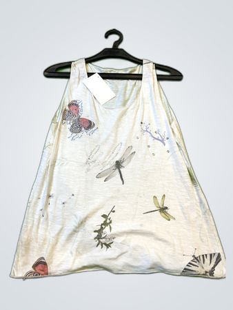 Printed Sleeveless Tank Top