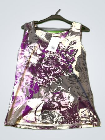 Bonita Purple Floral Tank Top