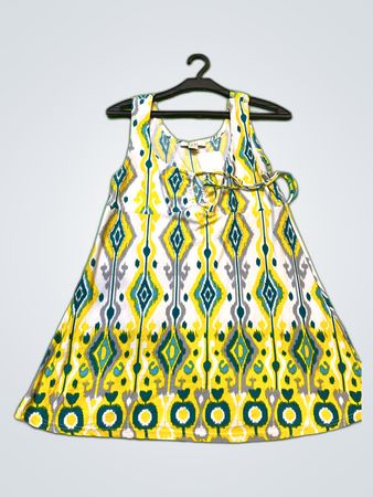 XXI Sleeveless Geometric Print Mini Dress