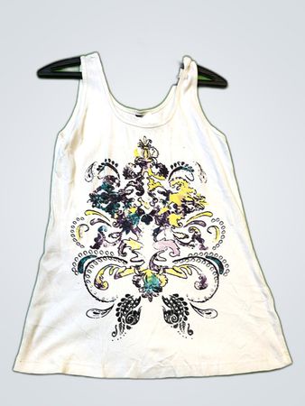 Graphic Print Tank Top