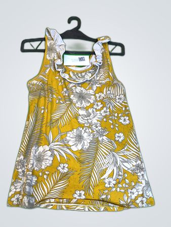 Yellow Floral Dress