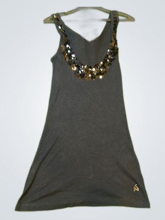 Diane Keatonberg Sequined Tank Top