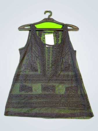 Black Lace Camisole Top