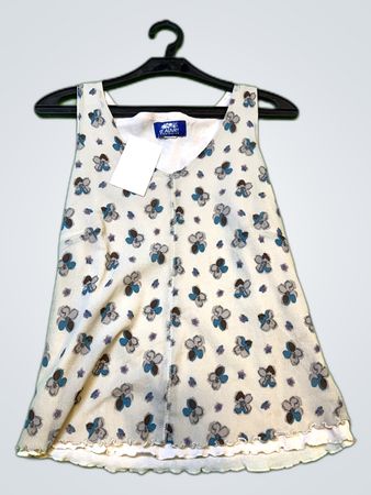 D'Auvry Floral Sleeveless Tank Top
