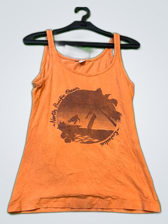 Orange Tank Top