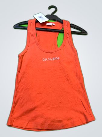 Orange Tank Top