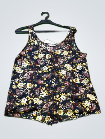 ONLY Floral Print Sleeveless Tank Top