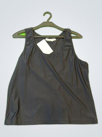 Scott Black Mesh Tank Top