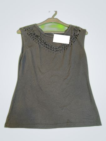 Unbranded Sleeveless Braided Neck Tank Top