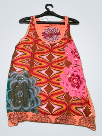 Jessica Simpson Floral Pattern Tank Top