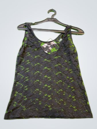 Black Lace Camisole Top