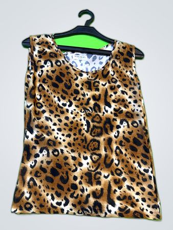 Honghong Leopard Print Tank Top