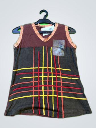 Kreissy Plaid Sleeveless Tank Top