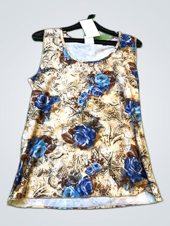 Floral Pattern Tank Top