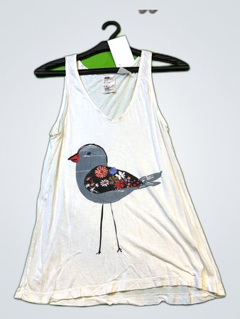 H&M Graphic Bird Tank Top