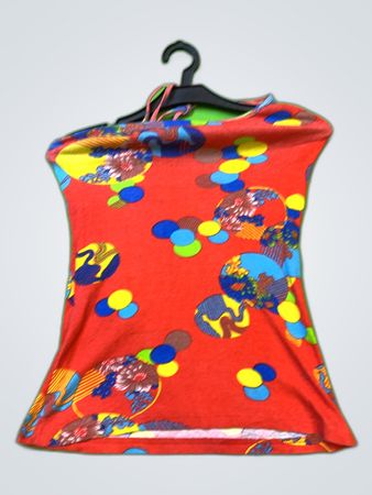 Women's colorful halter top