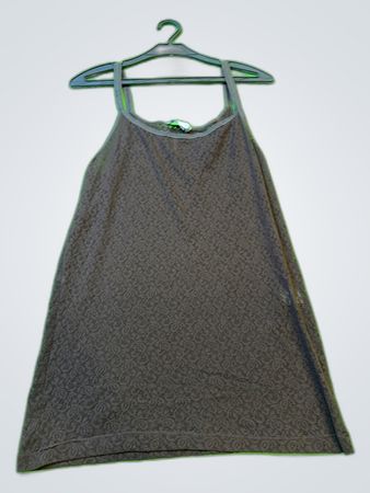Brown Lace Tank Top
