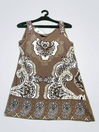 Okay Printed Tank Mini Dress