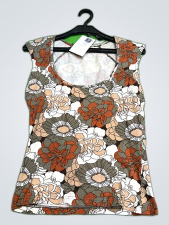 Floral Print Sleeveless Tank Top