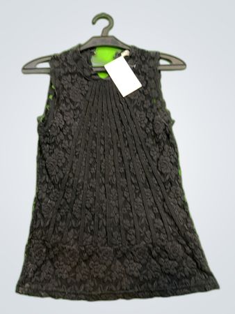 Miss One Black Lace Blouse