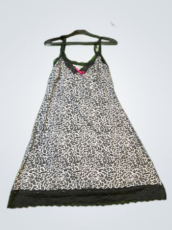 H&M Leopard Print Slip Dress