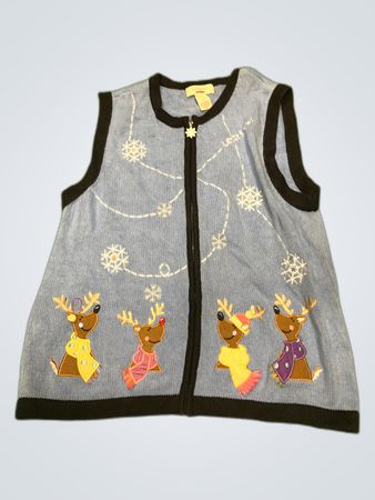 bechamel Reindeer Vest