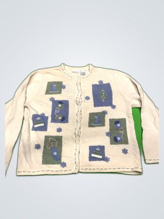 Croft & Barrow Holiday Knit Cardigan