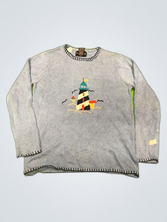 Sag Harbor Sport Lighthouse Sweater