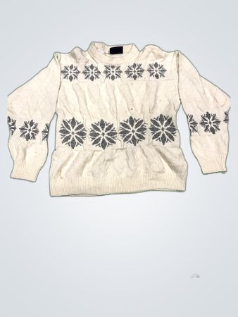 Double Duty Snowflake Sweater