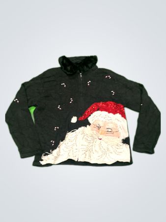 Santa Graphic Sweater