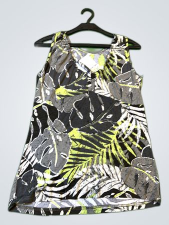 Dress with Tropical Print