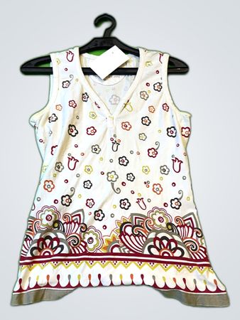 Zabaione Floral Sleeveless Top