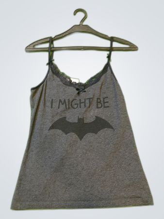 Batman Graphic Lace Tank Top