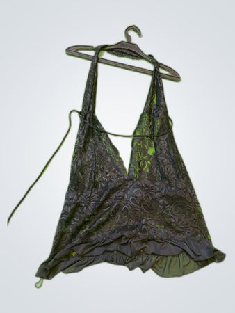 Zara Black Lace Camisole Top