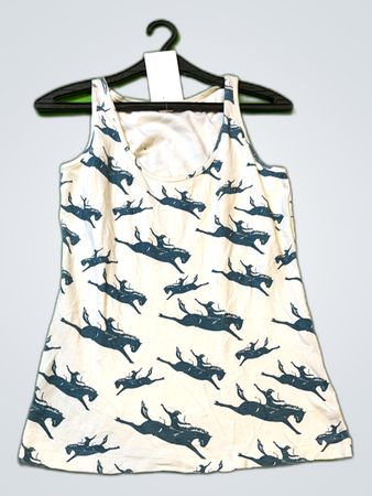 AJC Horse Print Tank Top