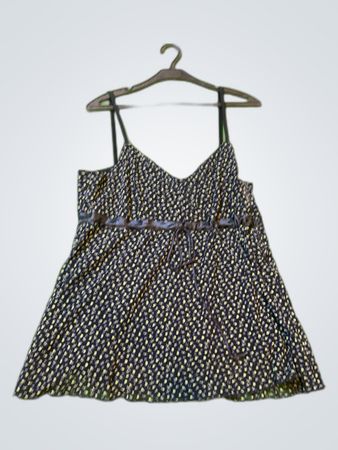 Unbranded Black Floral Printed Camisole Top