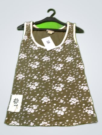 Casual Wear Floral Print Tank Top