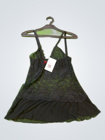 Black Lace Chemise