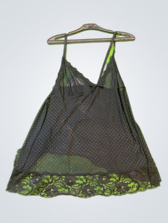 Black Lace Slip Dress