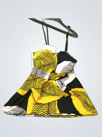Bold Print Mini Dress