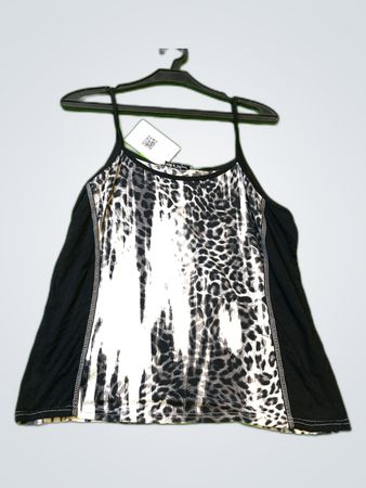 Carla d'Angeli Leopard Print Tank Top