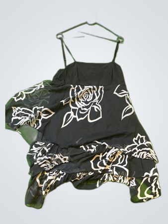 Black Floral Dress