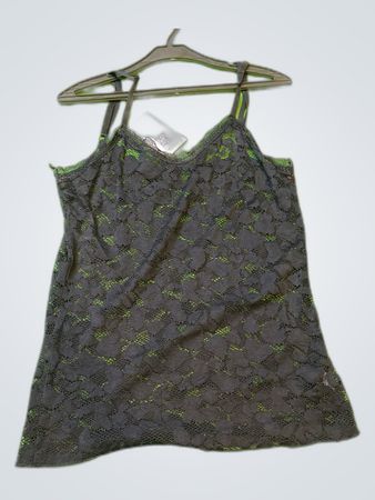 Black Lace Camisole Top