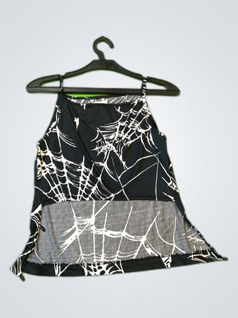Unbranded Graphic Spider Web Tank Top