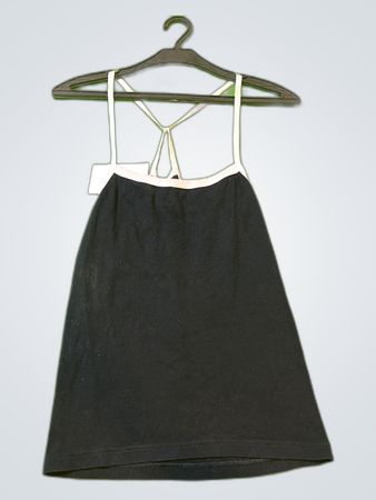Queenter Black Basic Tank Top