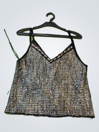 Sequined Tank Top