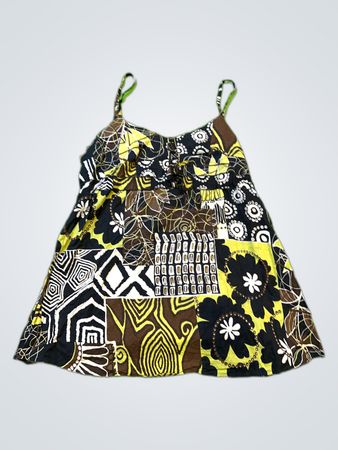 Cache Cache Patchwork Mini Dress