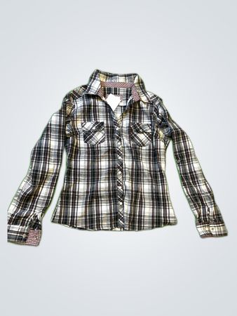 Cache Plaid Flannel Shirt
