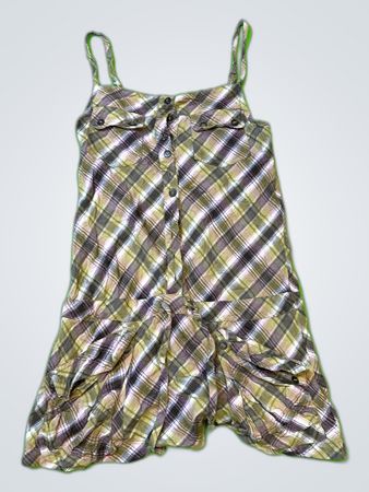 Plaid Romper