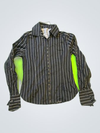 Uniqlo Striped Button-Up Shirt